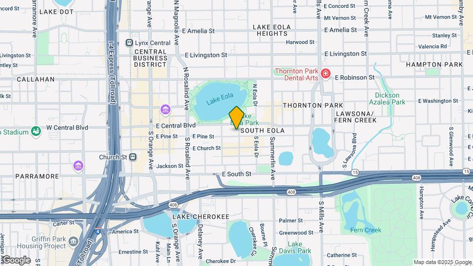 429 E Pine St Map and Location Details