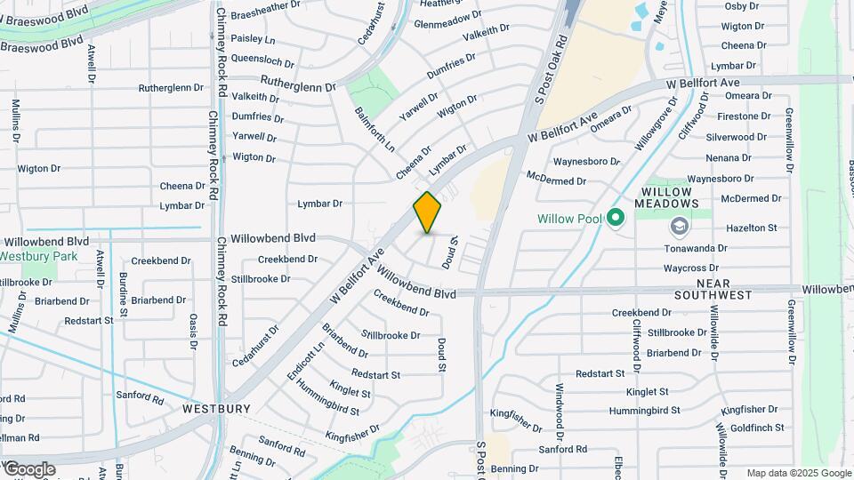 5025 Hazelton St Map and Location Details