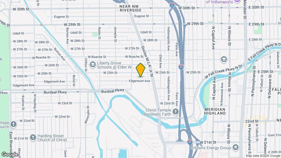 746 Edgemont Ave Map and Location Details