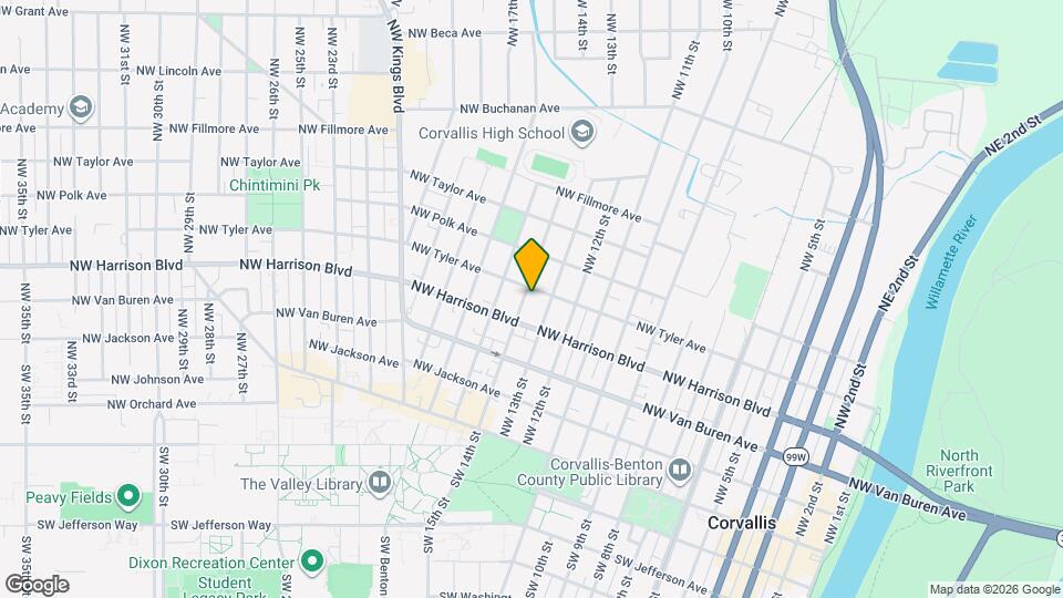 437 NW 14th St Map and Location Details