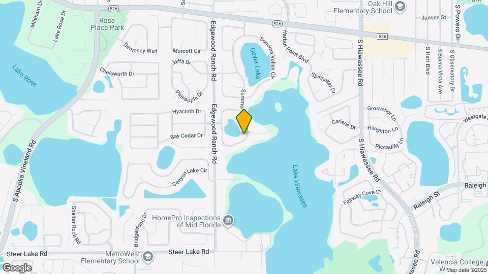 989 Summer Lakes Dr Map and Location Details