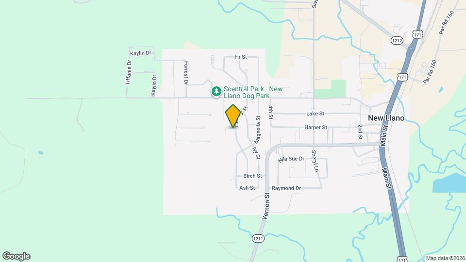 317 Hickory St Map and Location Details