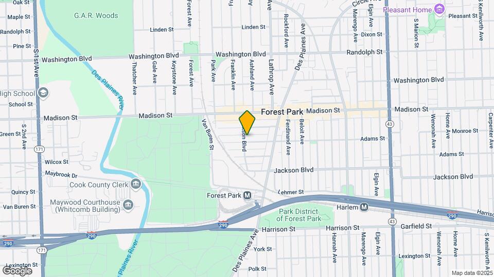 442 Jackson Blvd Mapa y Detalles de la Ubicación
