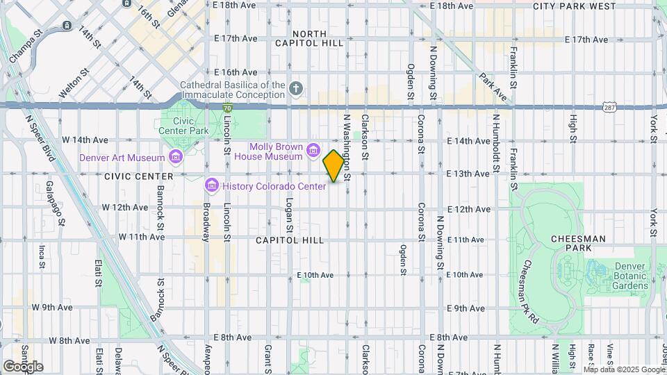1246 Pearl St Mapa y Detalles de la Ubicación