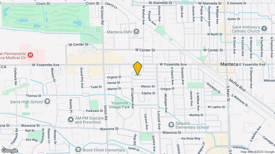 855 Virginia St Mapa y Detalles de la Ubicación