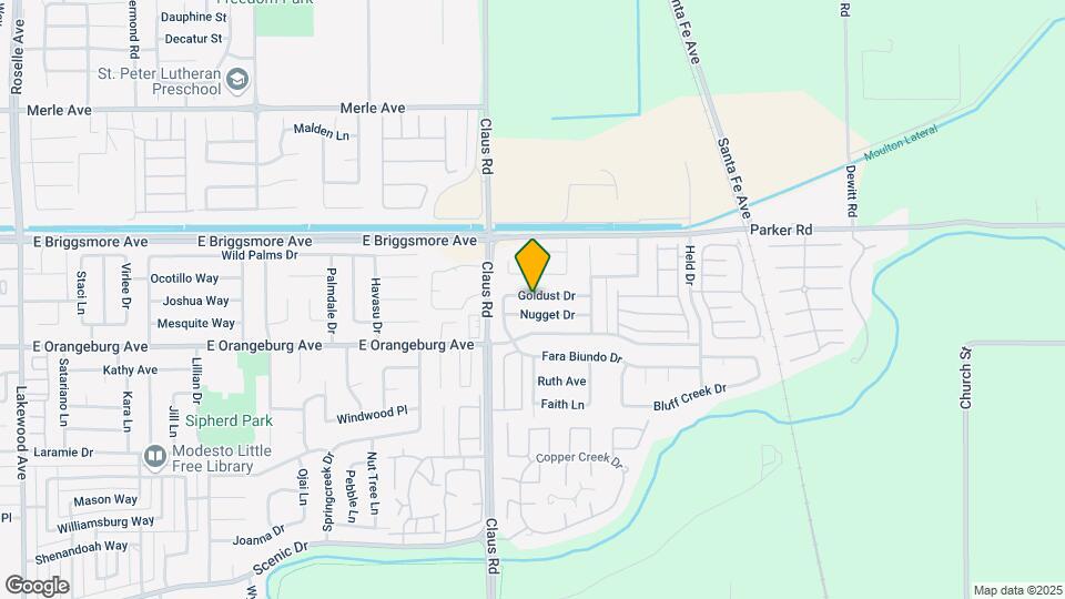 4100 Goldust Dr Map and Location Details