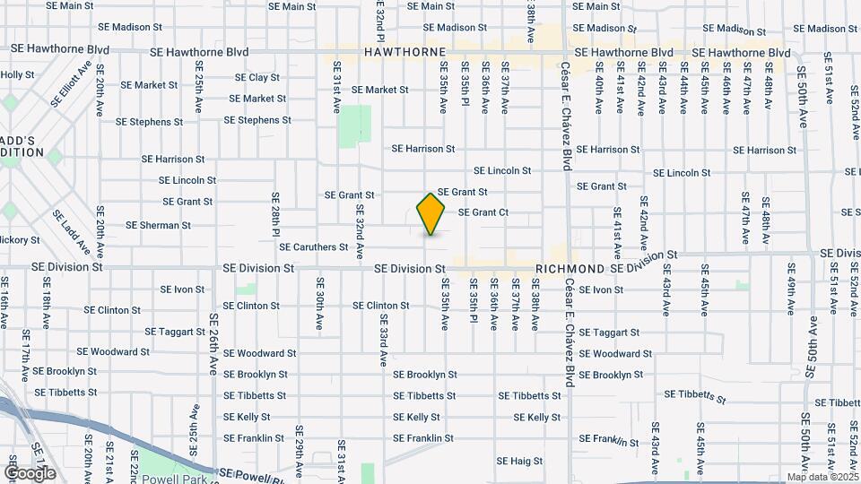 2334 SE 34th Ave Map and Location Details