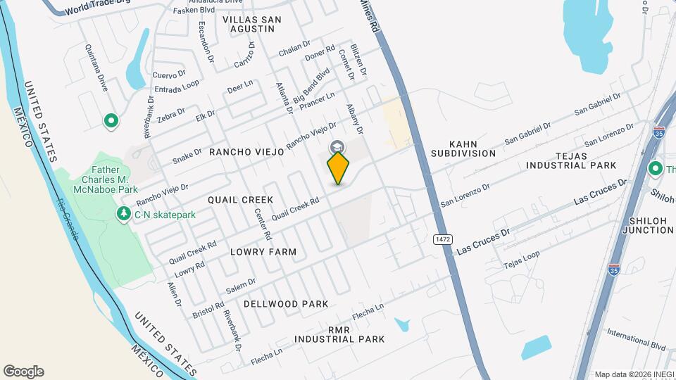 Quail Creek Apartments Map and Location Details