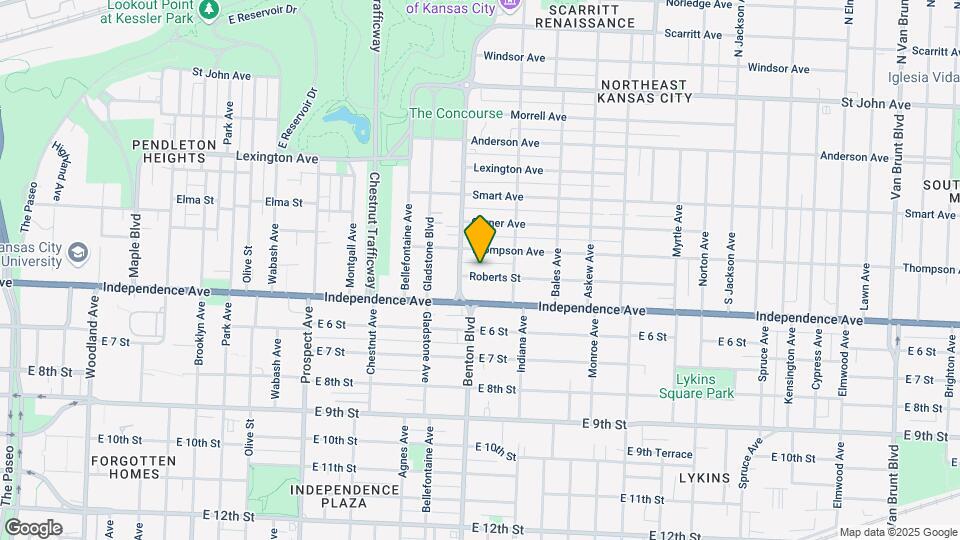3216 Roberts St Map and Location Details