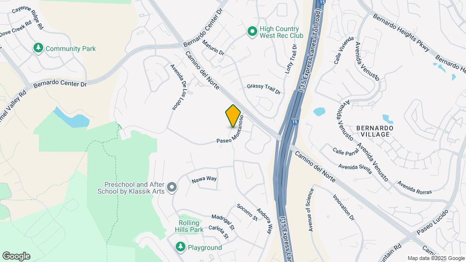 15635 Corte Raposo Map and Location Details