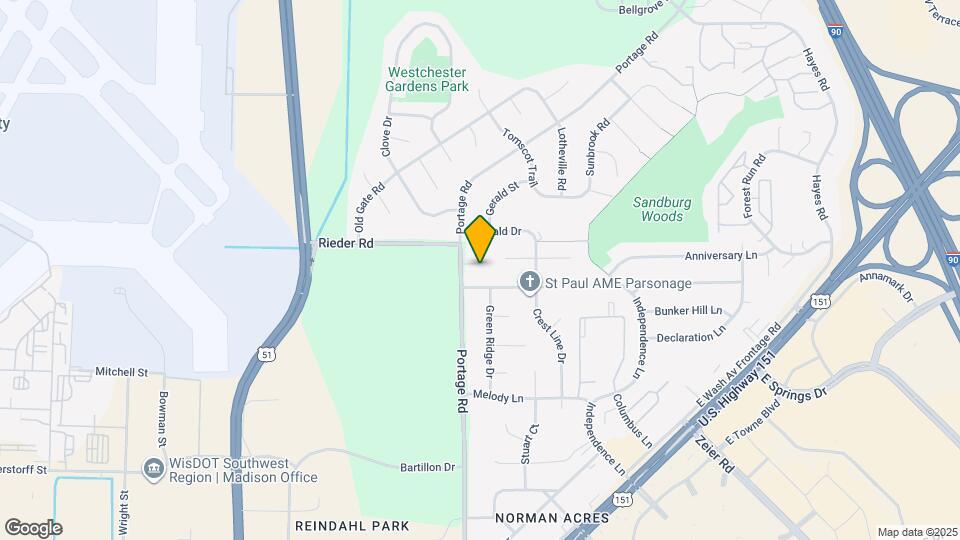 4011 David Rd Mapa y Detalles de la Ubicación