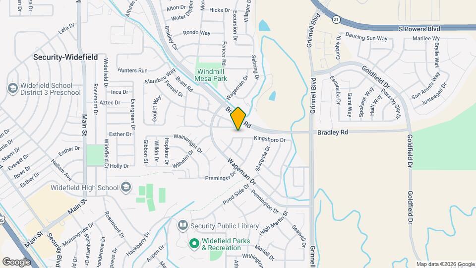 5554 Kingsboro Dr Map and Location Details