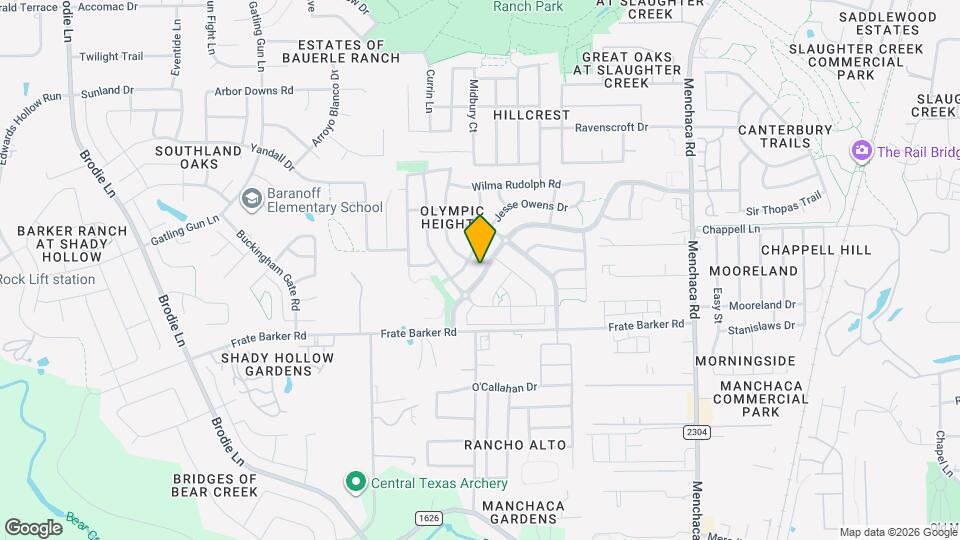 2608 Marcus Abrams Blvd Map and Location Details
