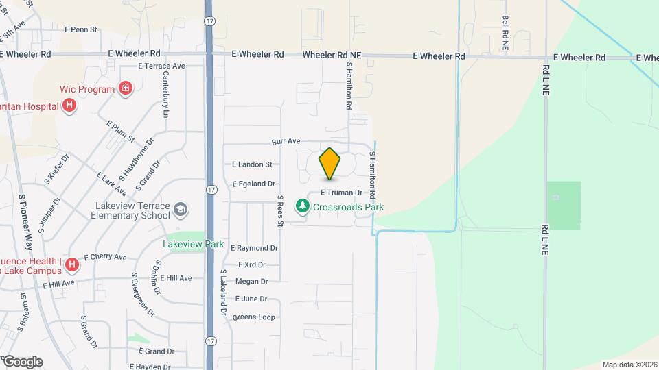 1624 E Truman Dr Map and Location Details