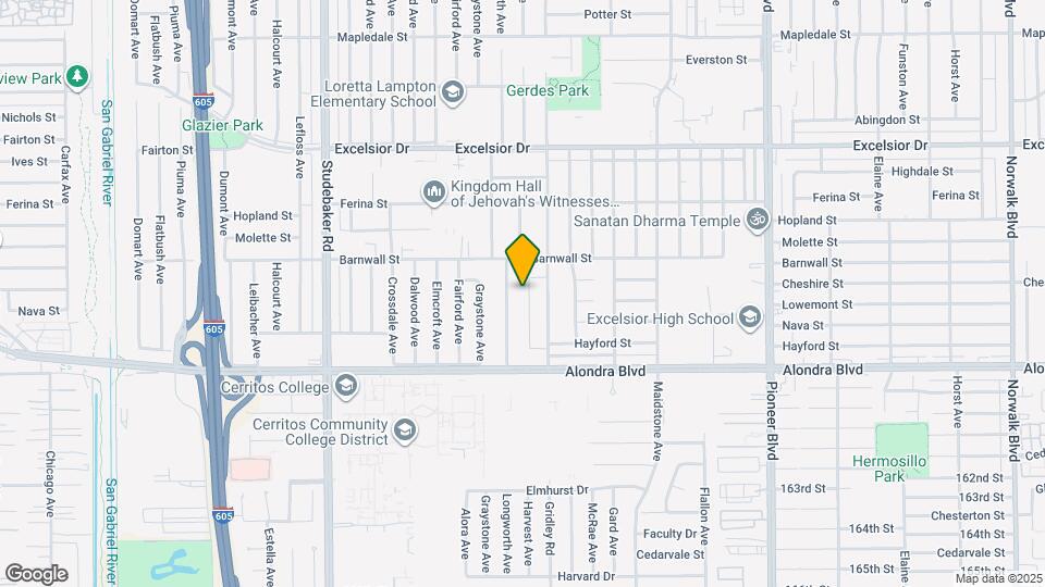 15515 Harvest Ave Map and Location Details