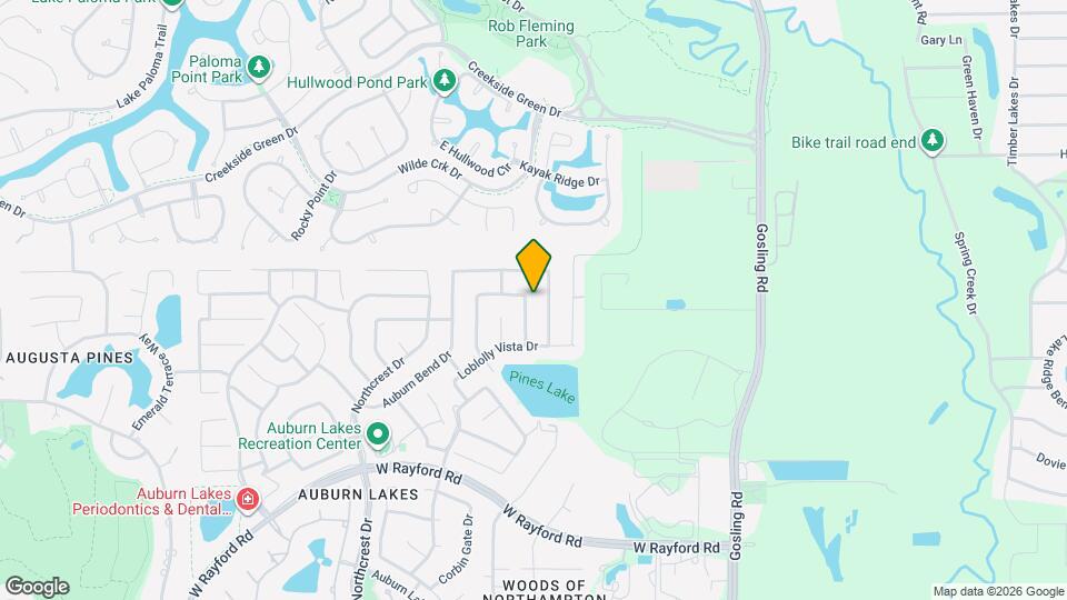 25314 Pineglen Terrace Dr Mapa y Detalles de la Ubicación