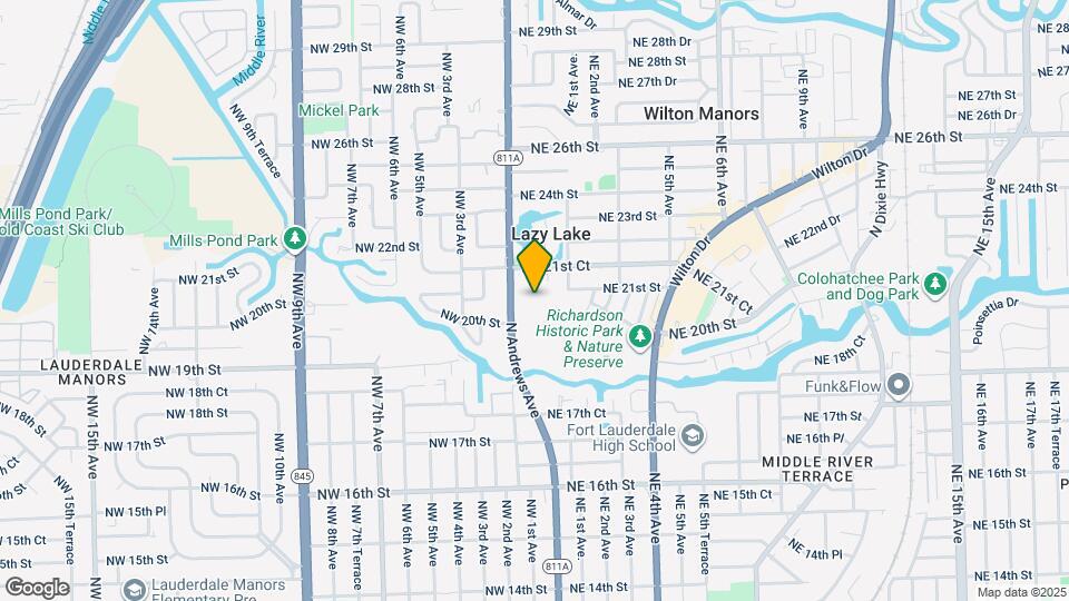 12 NE 20th Ct Map and Location Details