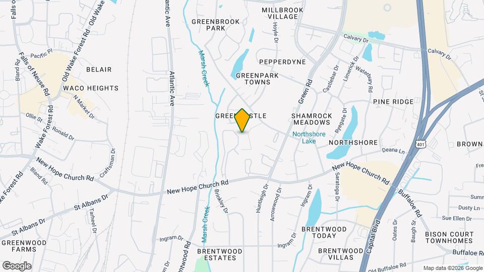 4201 Greencastle Ct Map and Location Details