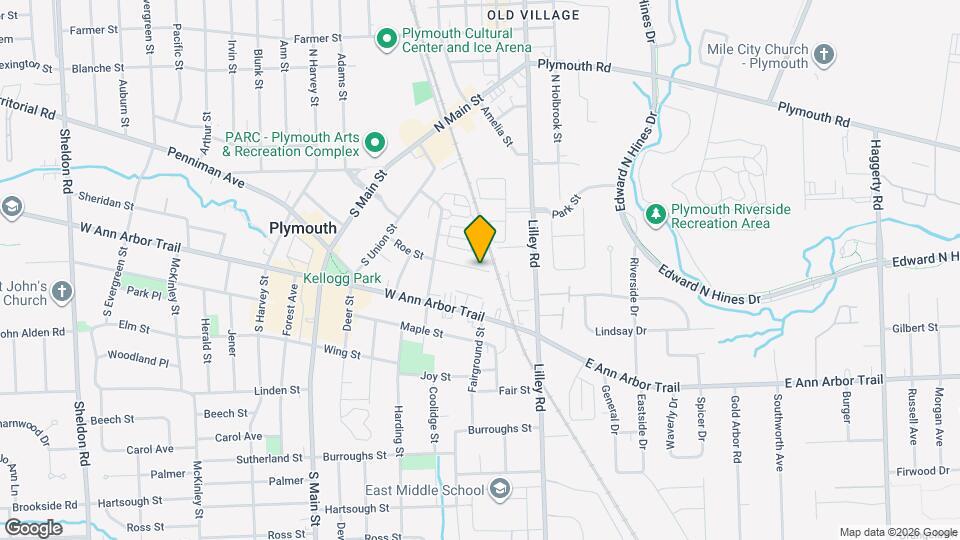 310 Roe St Map and Location Details