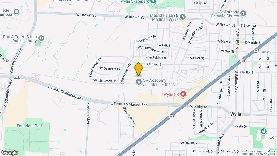 325 Pemberton Dr Map and Location Details