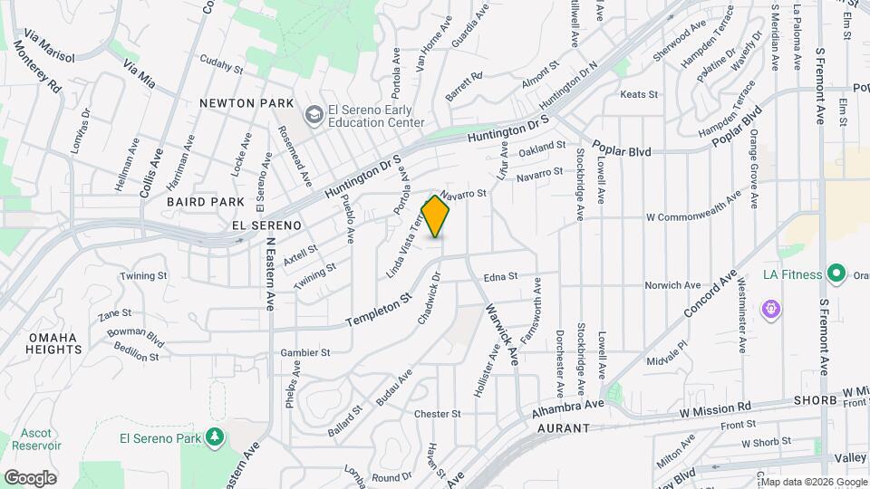 3417 Chadwick Dr Map and Location Details