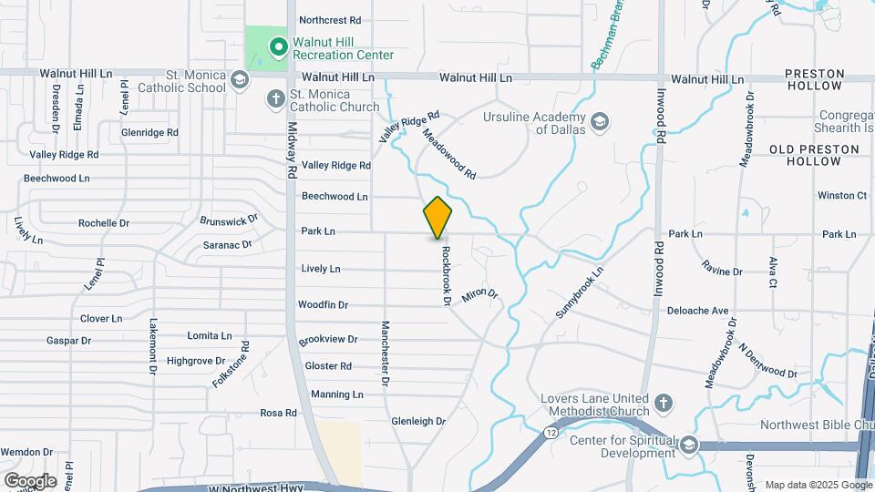 4524 Park Ln Map and Location Details