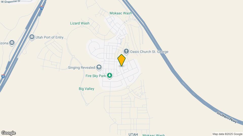 5797 S Carnelian Pkwy Map and Location Details