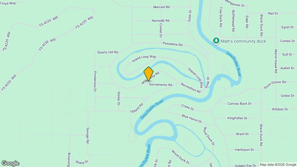 17064 Sacramento Rd Map and Location Details