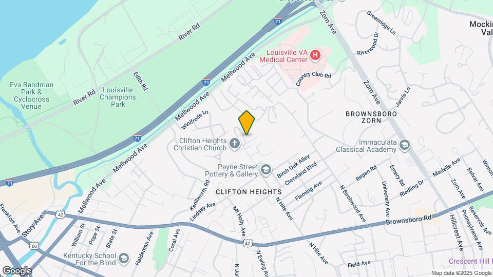 737 N Hite Ave Map and Location Details