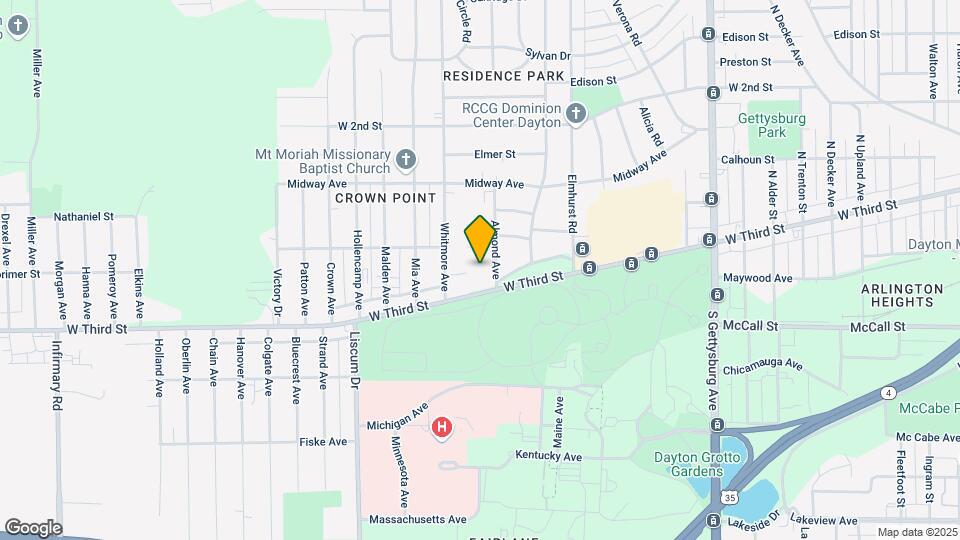 Almond Village Apartments Map and Location Details