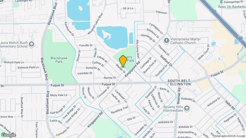 9953 Mango St Map and Location Details