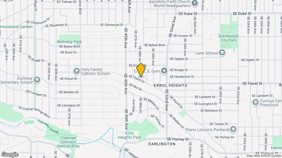 7440 SE 48th Av Map and Location Details