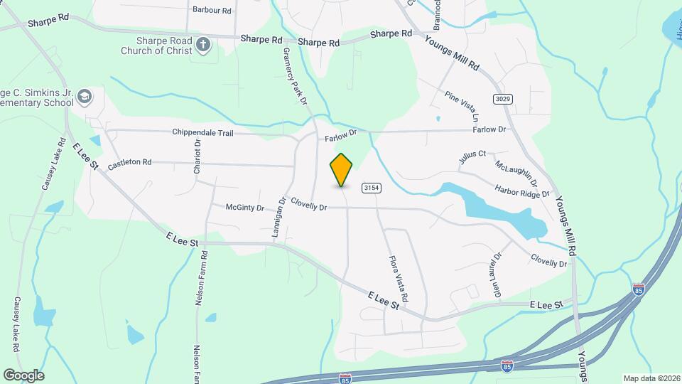 2292 Rothwood Acres Rd Map and Location Details