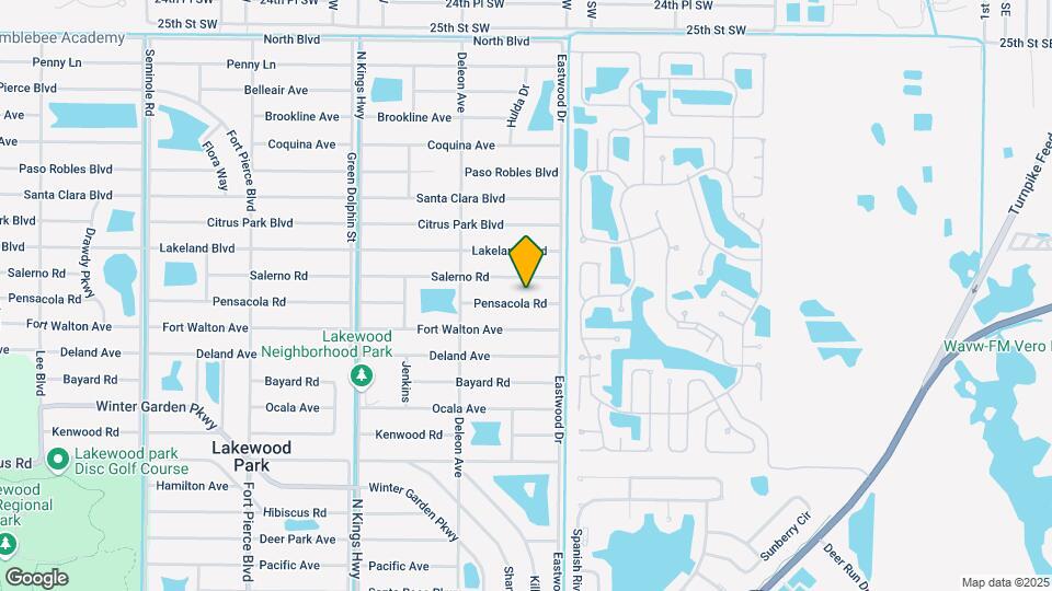 6604 Pensacola Rd Map and Location Details