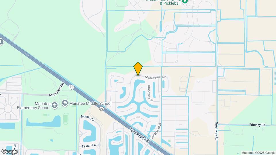 14404 Manchester Dr Map and Location Details