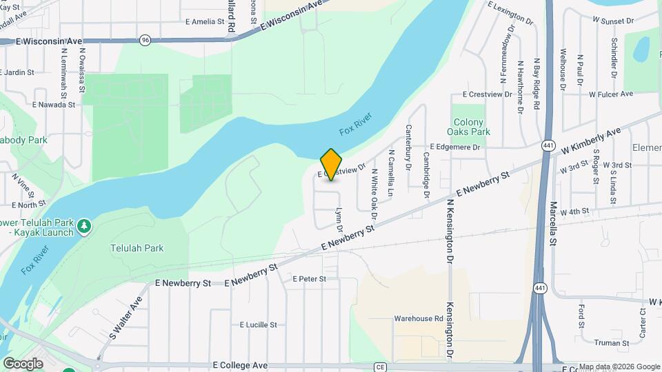 102 Lynn Dr Map and Location Details