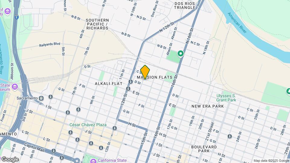 321 13th St Map and Location Details