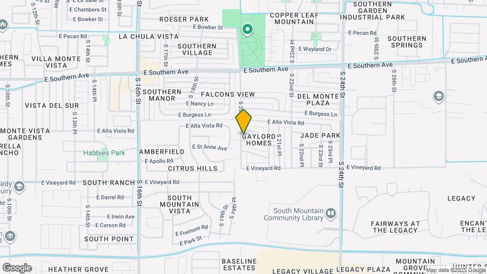 2002 E St Anne Ave Map and Location Details