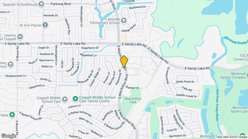 241 S MacArthur Blvd Map and Location Details
