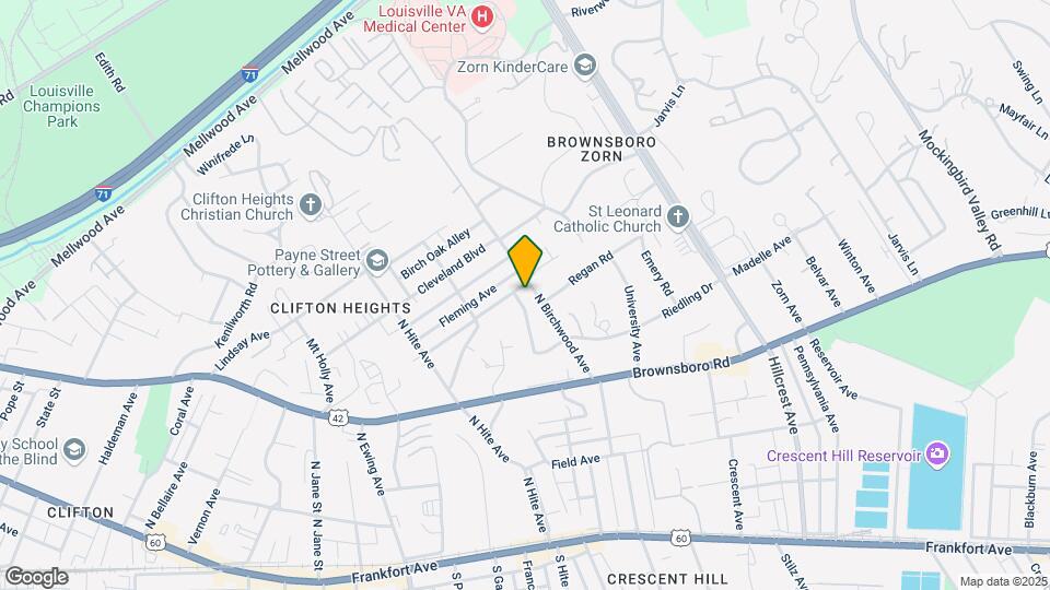 328 N Birchwood Ave Mapa y Detalles de la Ubicación