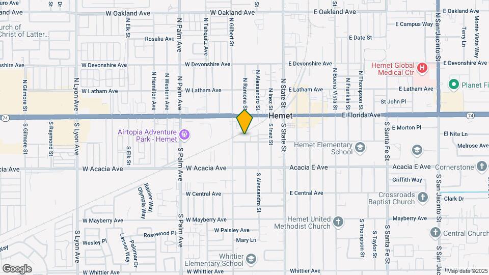 Park Place Apartments Mapa y Detalles de la Ubicación