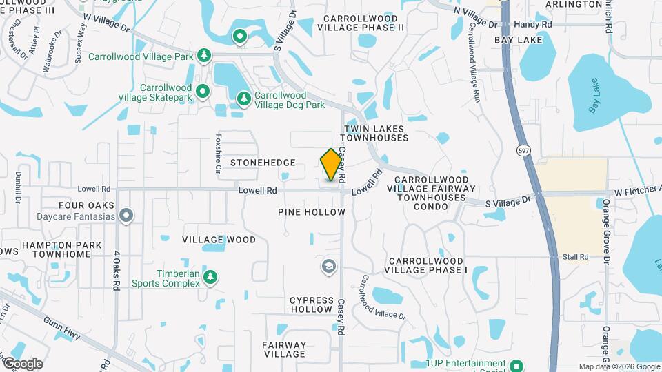 13046 Village Chase Cir Mapa y Detalles de la Ubicación