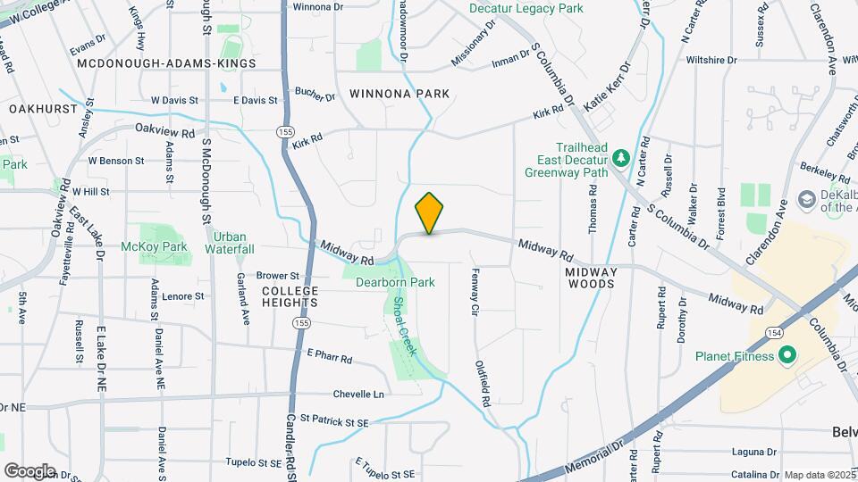2531 Midway Rd Map and Location Details