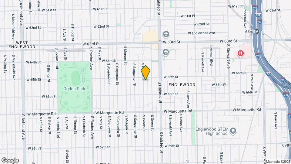 6511 S Peoria St Map and Location Details