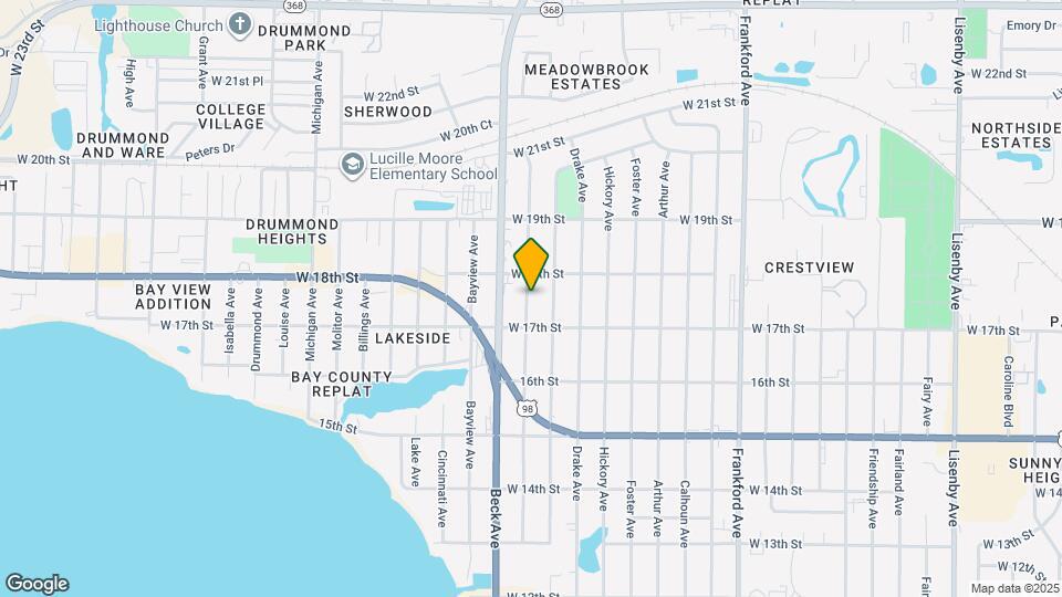 1710 Chestnut Ave Mapa y Detalles de la Ubicación