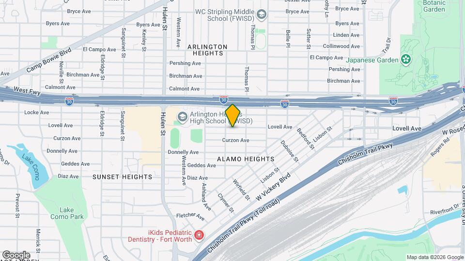4225 Lovell Ave Map and Location Details