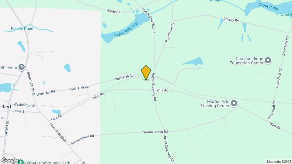 810 Hayes Crossing Rd Map and Location Details