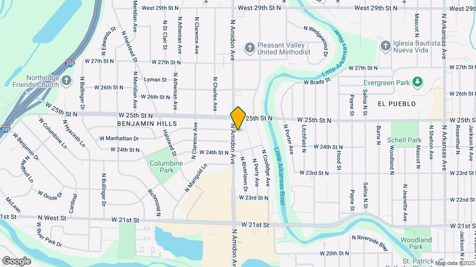 2532 N Amidon Ave Map and Location Details