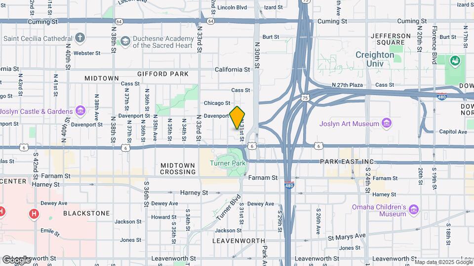 128 N 31st St Map and Location Details