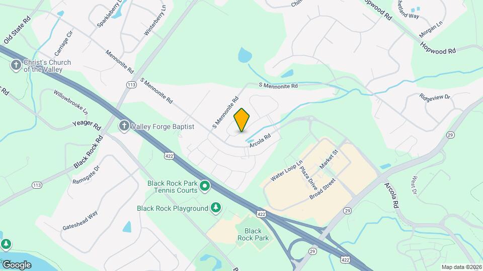 136 Iron Hill Way Map and Location Details